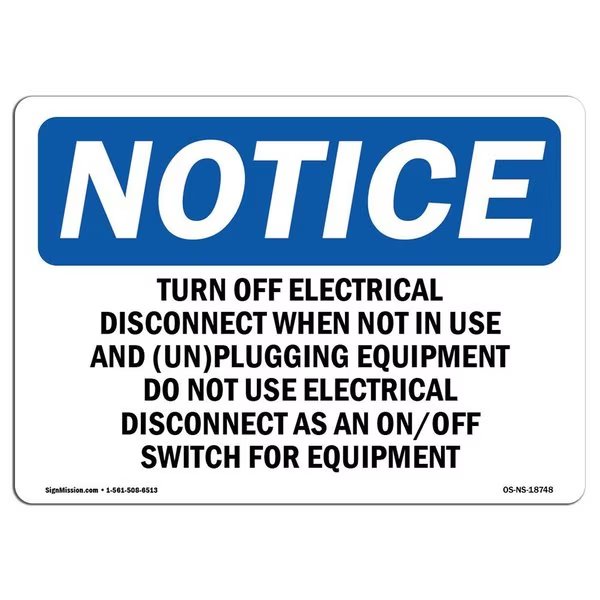 OSHA Notice Sign, 10